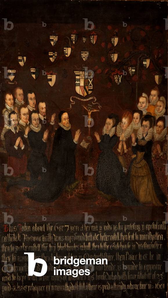 The Towneley Family at Prayer, c.1800 (oil on canvas)