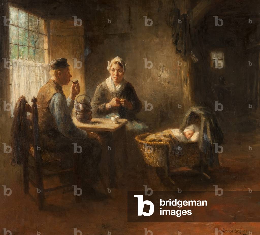 Morning (oil on canvas)