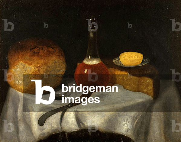 A Kitchen Still Life (oil on canvas)