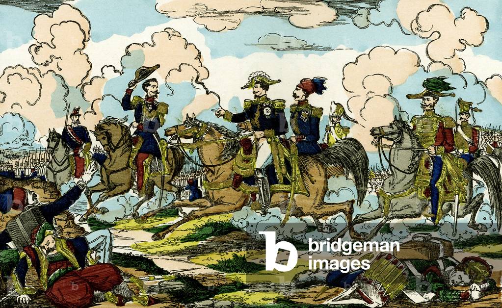 Battle of Inkerman (1854), 19th century (Epinal print)