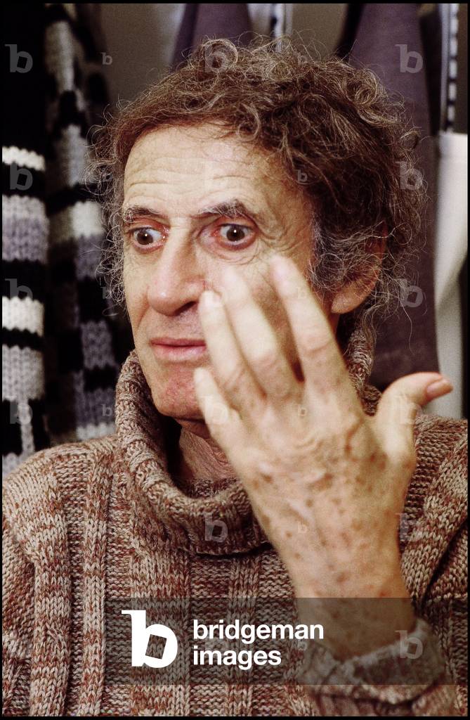 Portrait of Marcel Marceau called the Mime Marceau (1923-2007) around 1993 Photography
