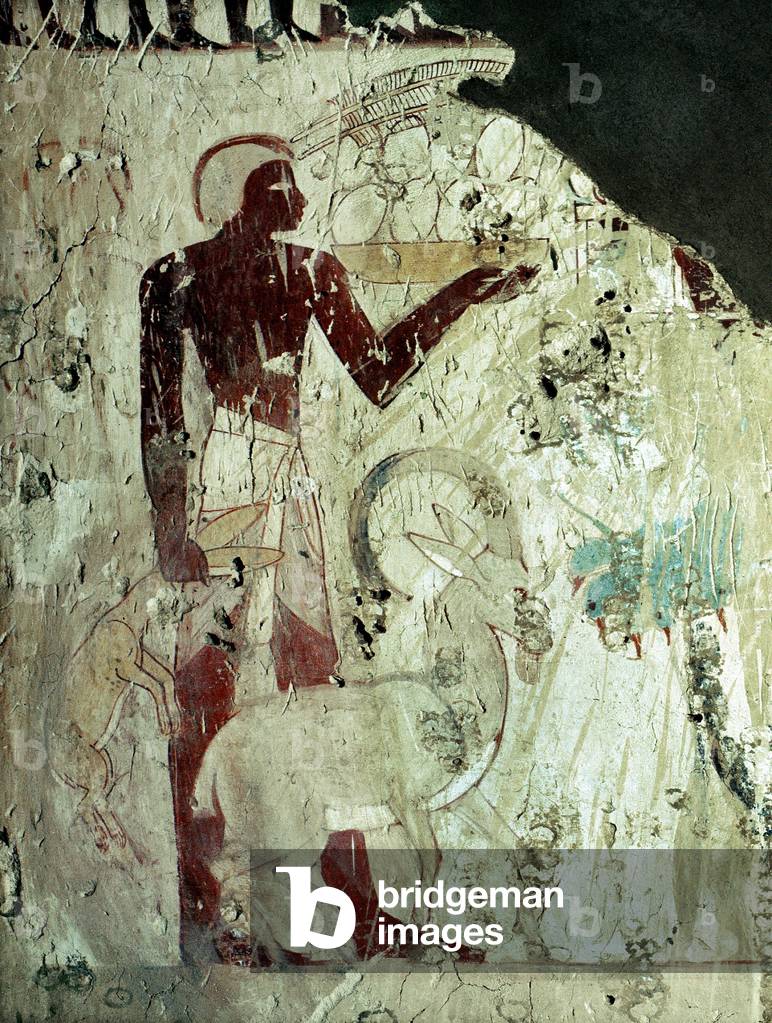 Luxor Thebes: necropolis of nobles, bearer of offerings (18th Dynasty).