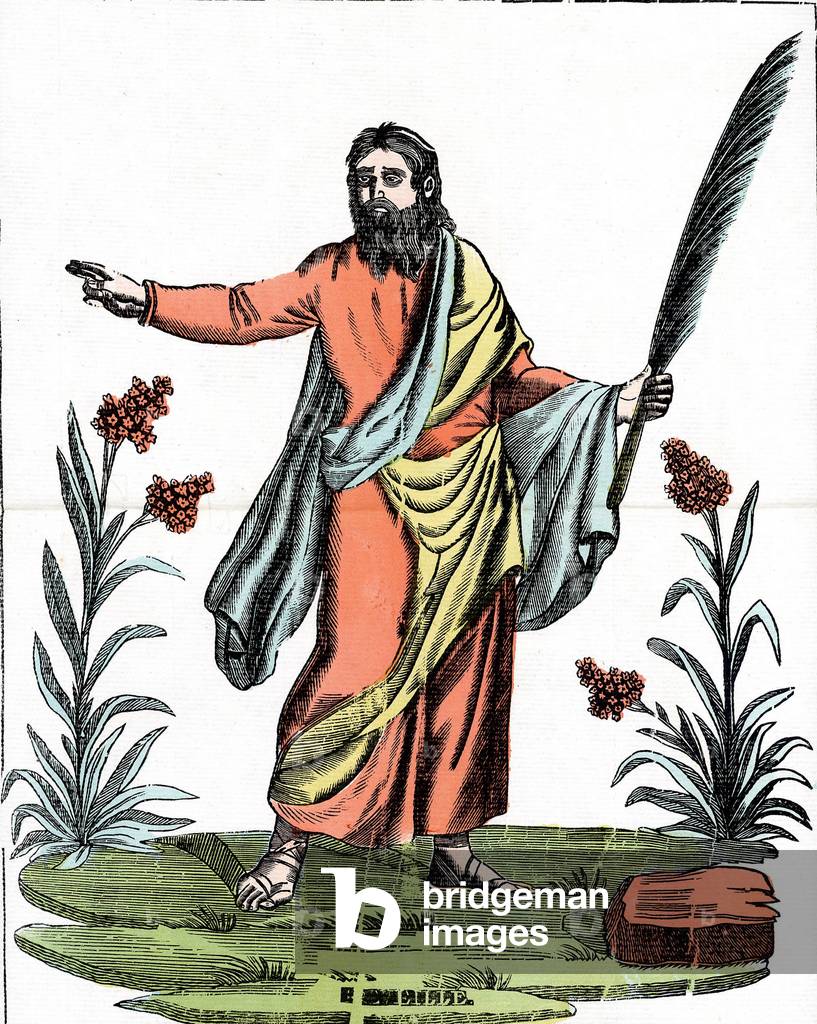 Saint Philip, 19th century (Epinal print)