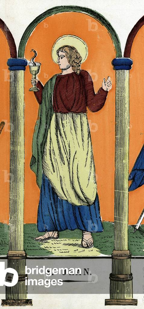 Saint John, 19th century (Epinal print)