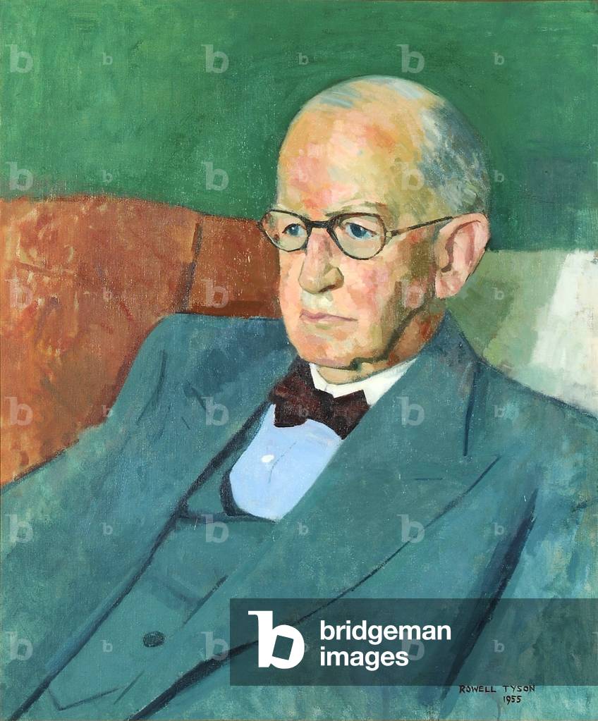Frank Nutter Hepworth CBE, 1955 (oil on canvas)