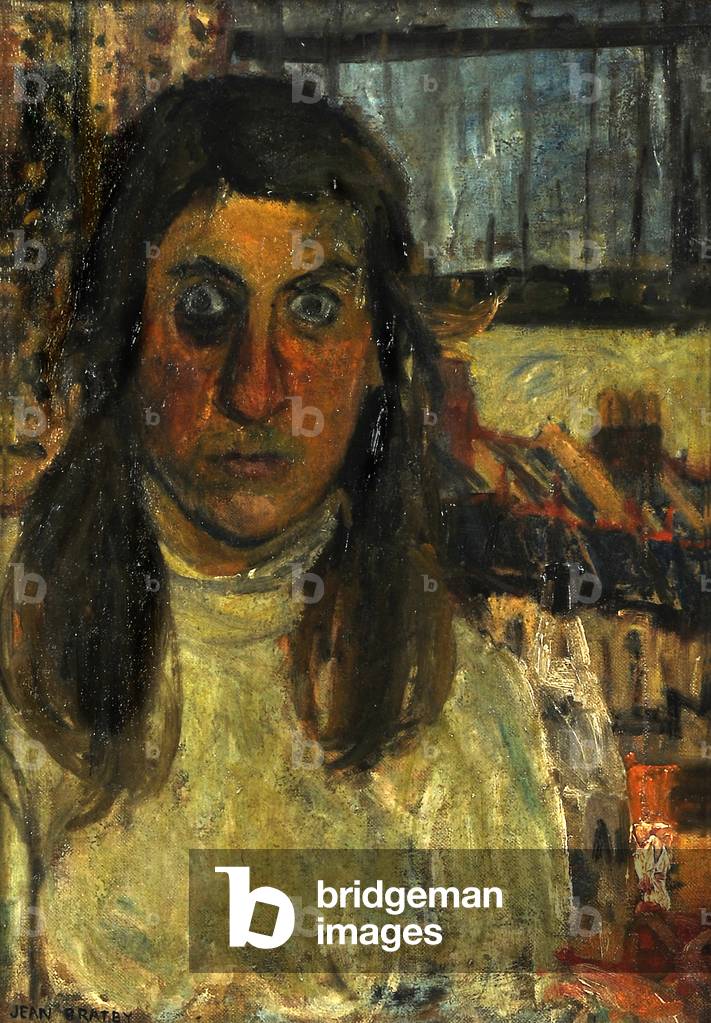 Mad Self-Portrait, 1954 (oil on canvas)