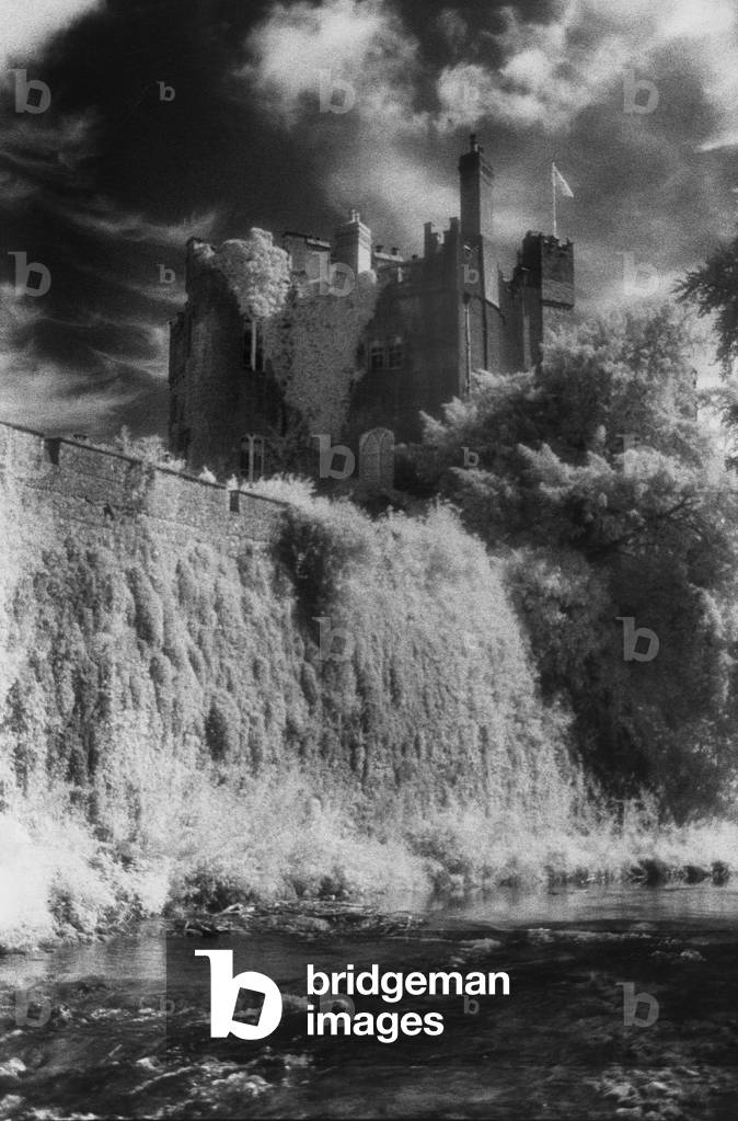 Birr Castle, Birr, County Offaly, Ireland (b/w photo)