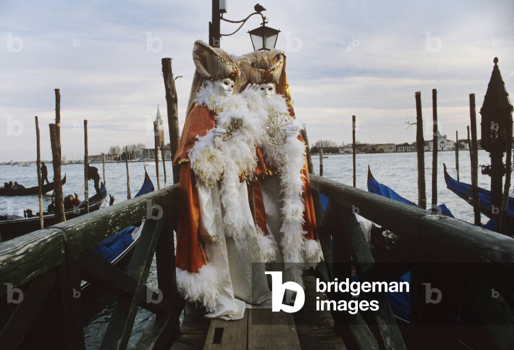 Carnival Figures,Venice, Italy (photo)
