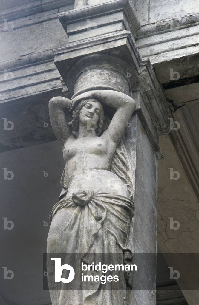 Statue, Bykovo Estate House, Zhilino, Moscow District, Russia (photo)