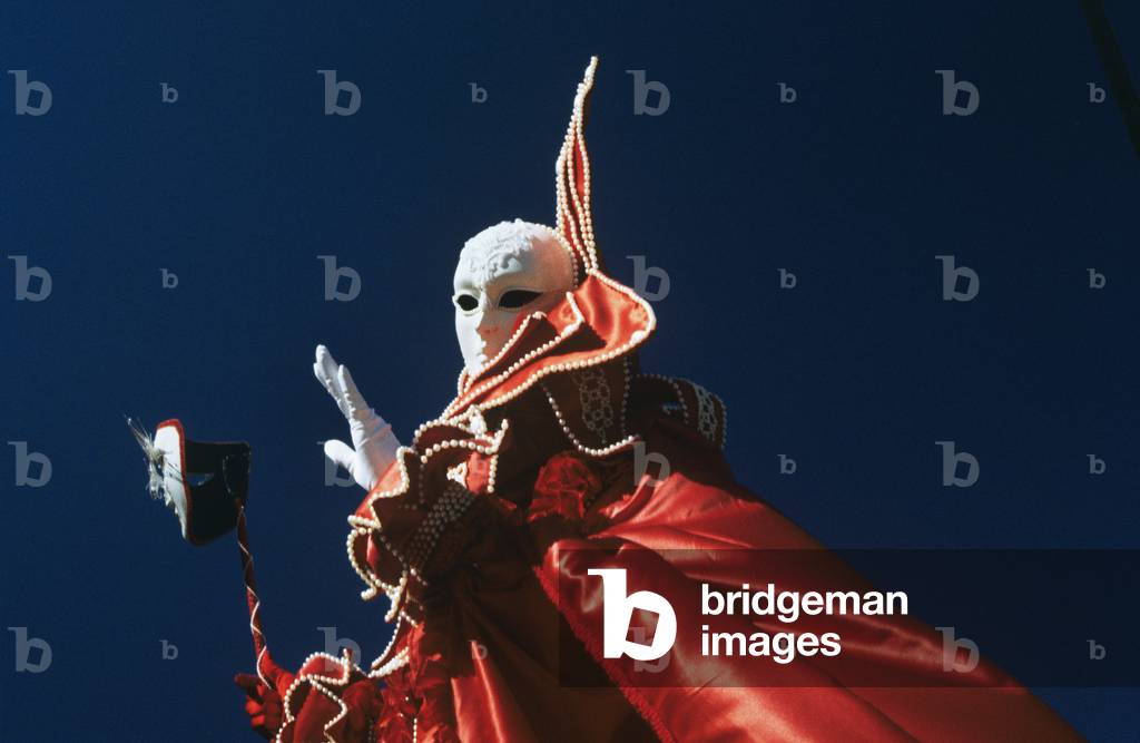 Carnival Figure, Venice, Italy (photo)