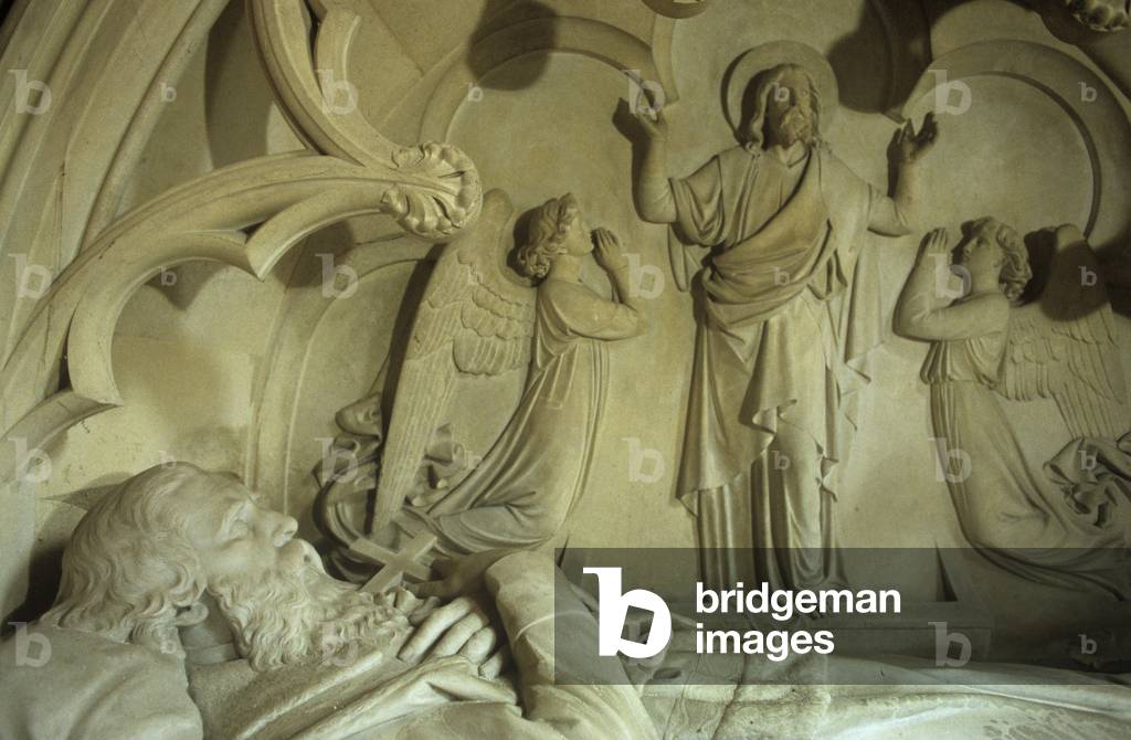 Effigie di Charles Henry, 14° Visconte Dillon, Chiesa di All Saints, Spelsbury, Oxfordshire (foto)