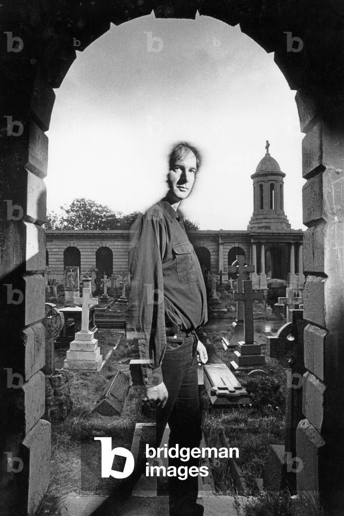 Simon Marsden - Brompton Cemetery, London, England (1987) (b/w photo)