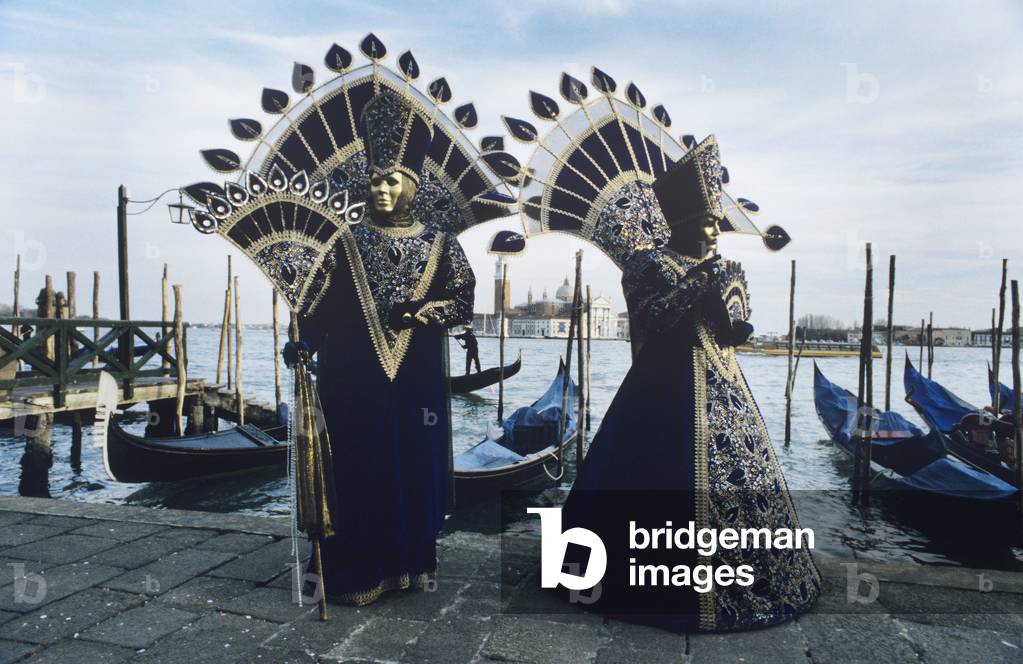 Carnival Figures,Venice, Italy (photo)