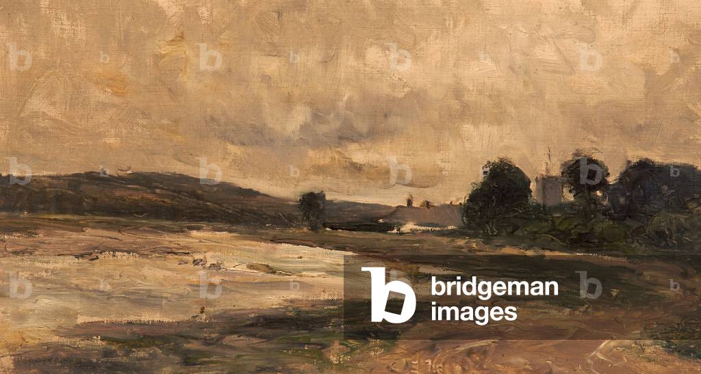 The Estuary, c.1890-1900 (oil on canvas)
