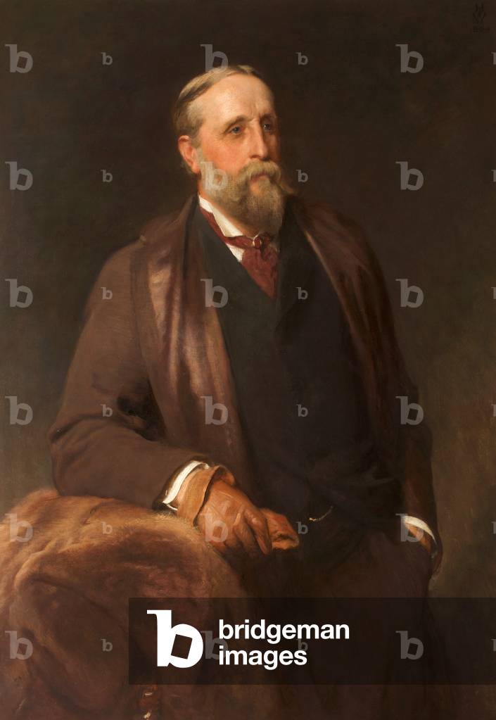 Portrait of J. F. Cheetham, c.1880-90 (oil on canvas)