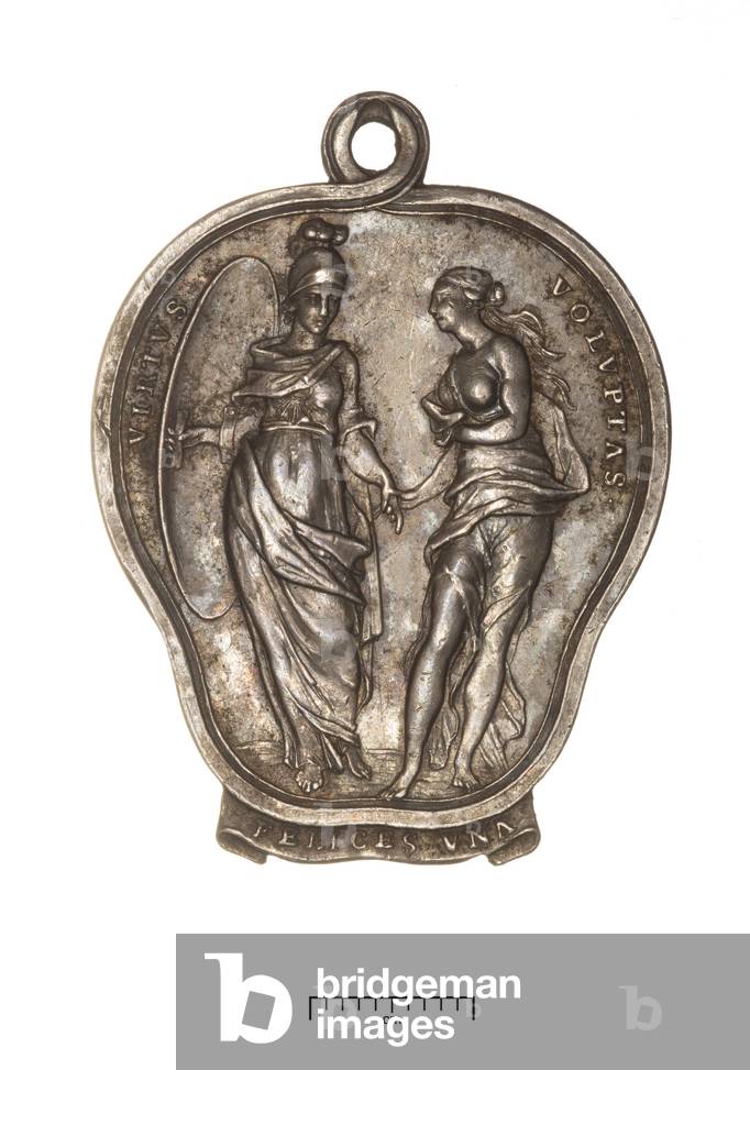 Vauxhall Gardens, silver pass, c.1750 (metal)