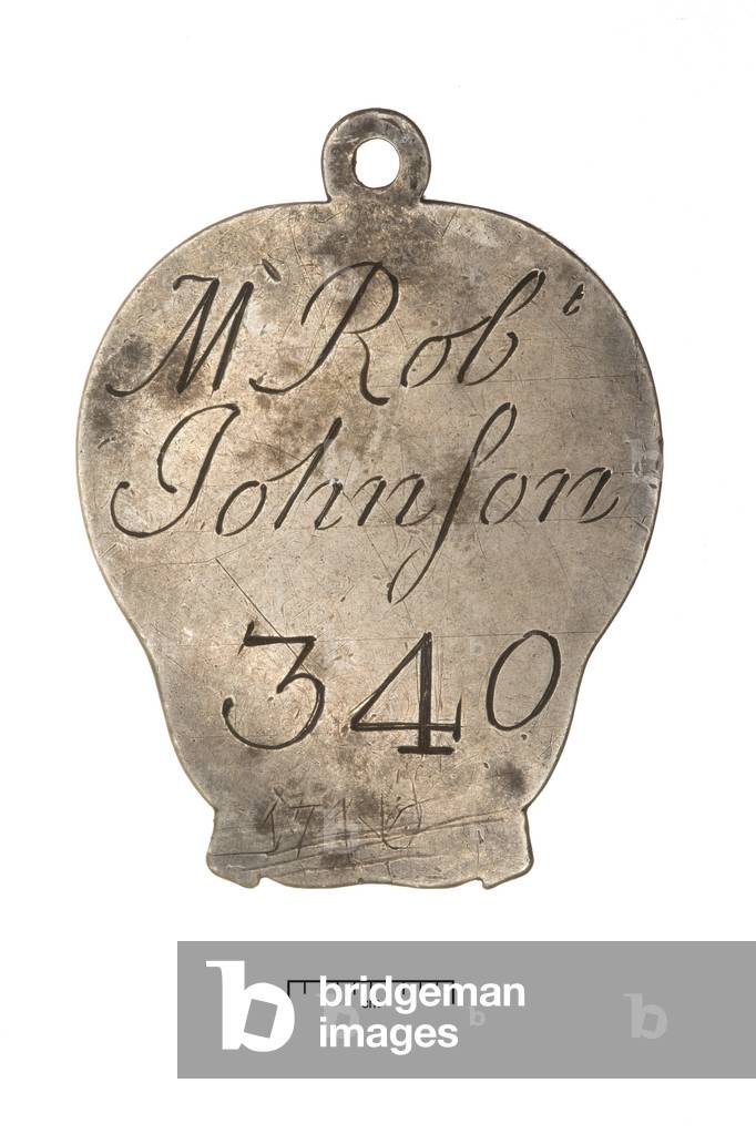 Vauxhall Gardens, silver pass, c.1750 (metal)