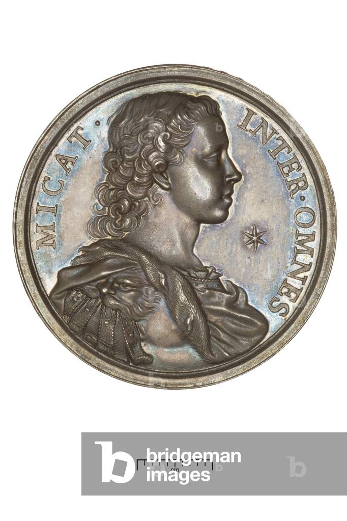 Legitimacy of the Jacobite Succession, Bonnie Prince Charlie and Prince Henry, silver medal, c.1731 (silver)