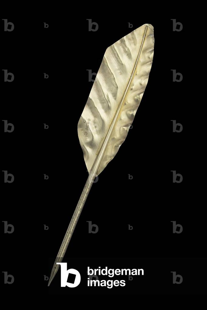 Christ's Hospital School Prize for Penmanship, London, c.1826 (silver gilt)