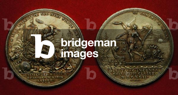 Medal commemorating the Battle of La Hogue in 1692 (metal) (see also 144616)