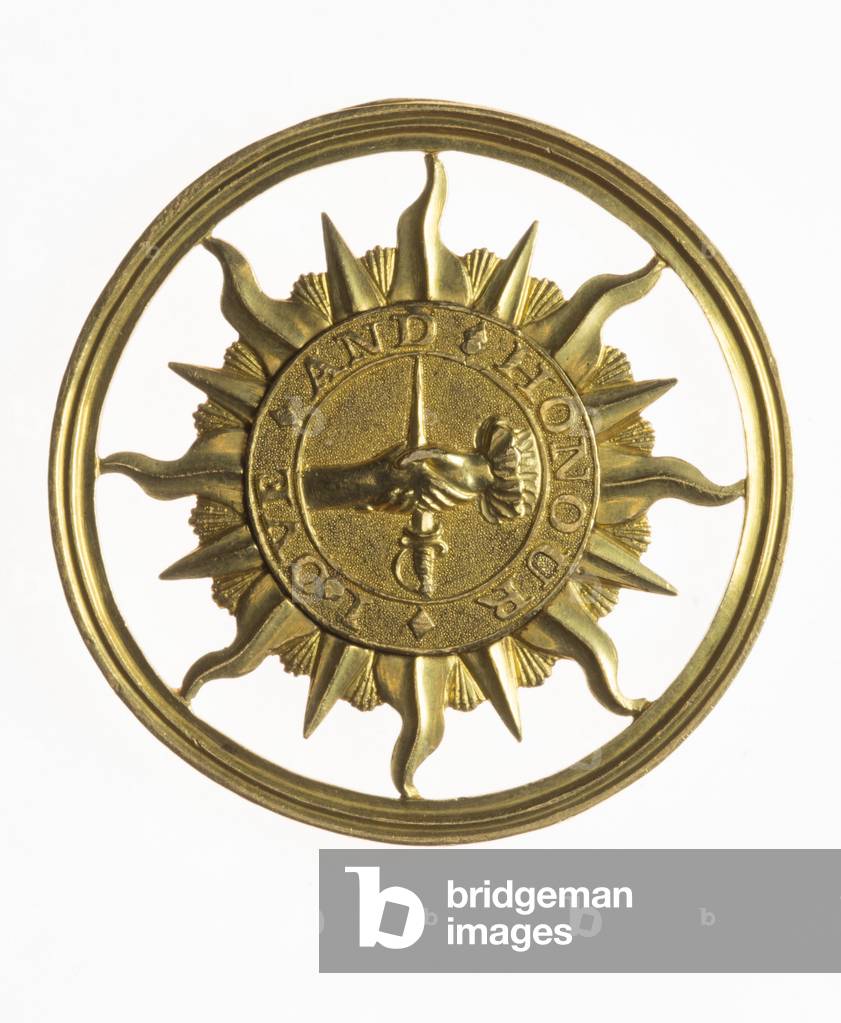 Battle of Shrewsbury commemorative badge featuring Henry V, c.1800 (gold)