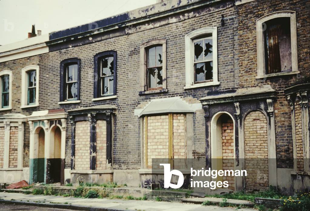Bricked-up Houses, Camberwell, 1967 (photo)