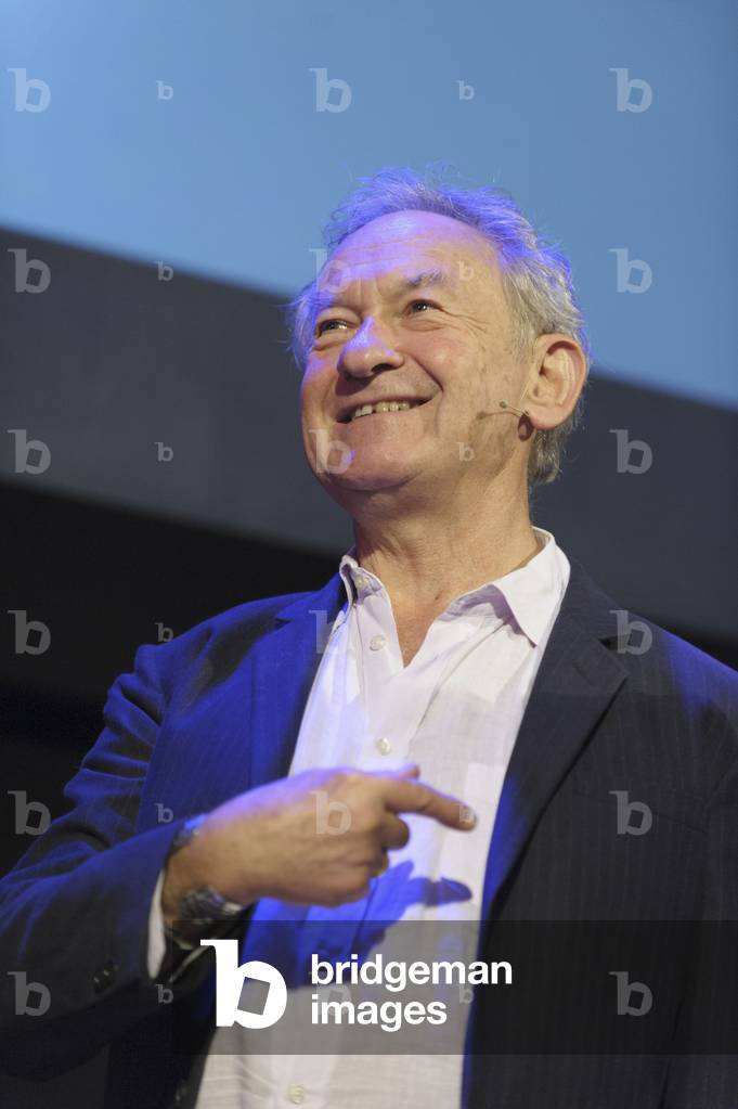 Simon Schama at the Cheltenham Literature Festival,  2014. (photo)