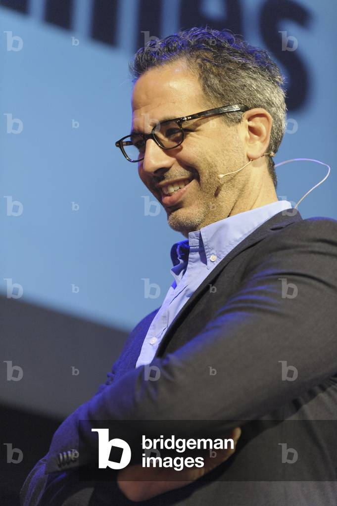 Yotam Ottolenghi at the Cheltenham Literary Festival, October 9, 2014 (photo)