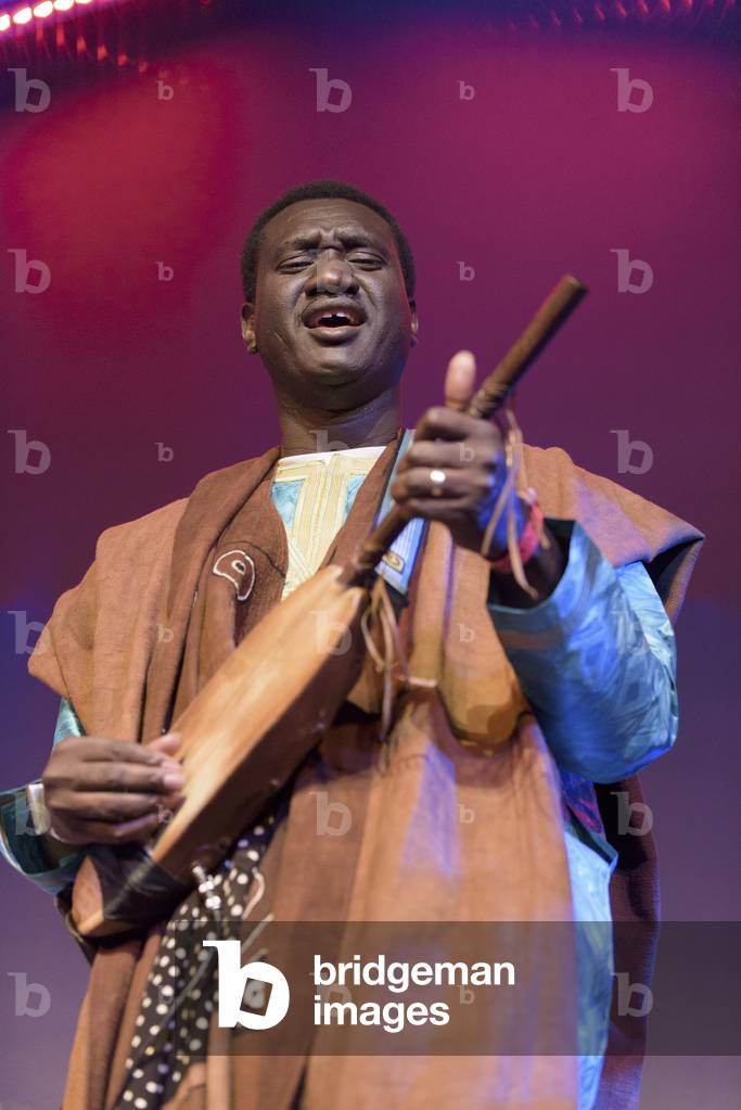 Bassekou Kouyate performing at the Cheltenham Jazz Festival, 2015 (photo)