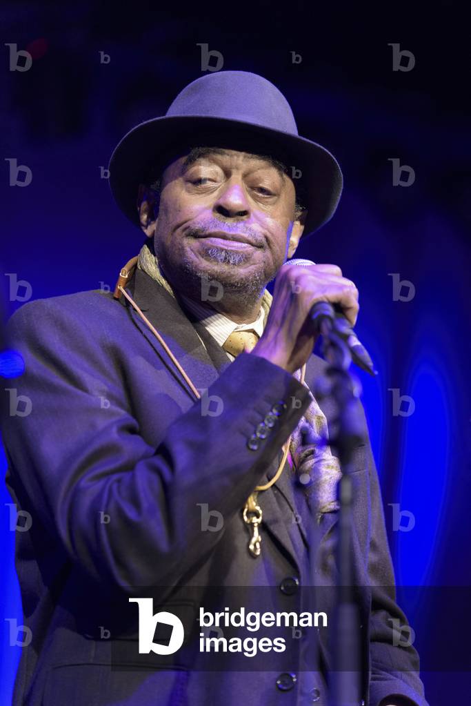 Archie Shepp performing at the Cheltenham Festival, UK (photo)