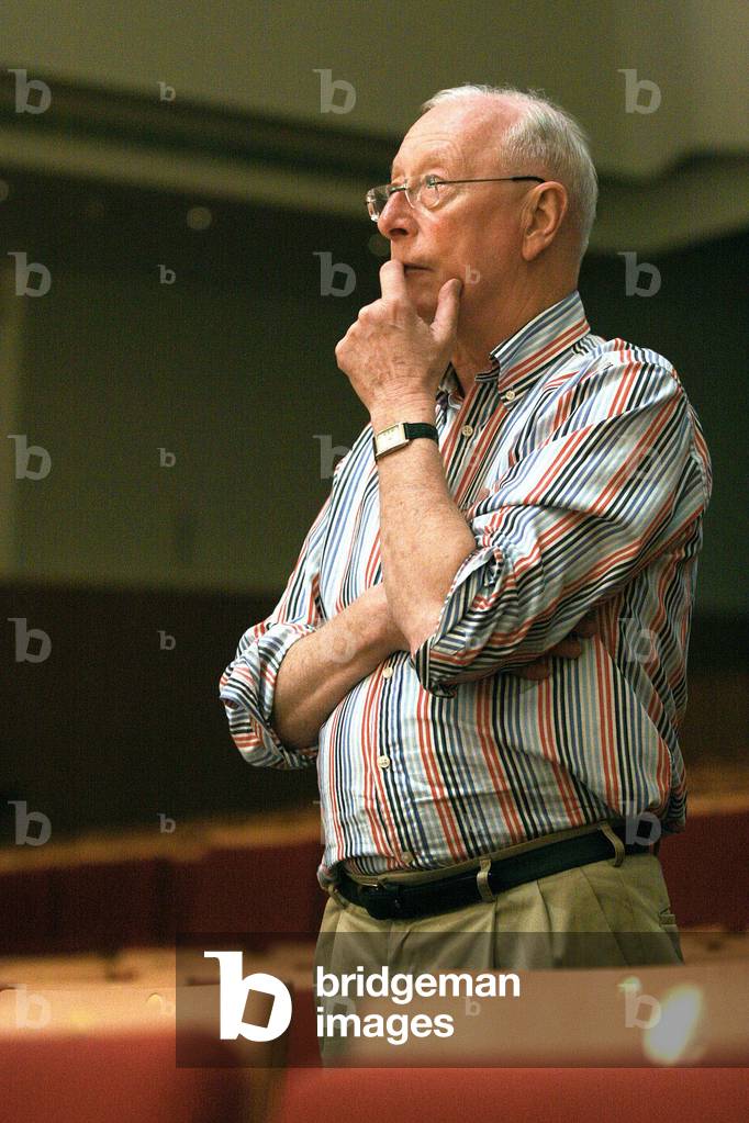 The musical ensemble “Les Arts Florissants”” directed by William Christie. Photography Salle Pleyel, 2008.
