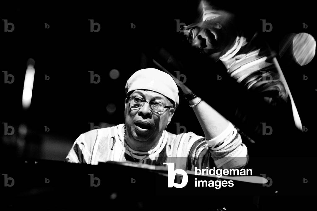 Chucho Valdes, pianist. Grande Halle de la Villette, Paris. Photography festival jazz a la villette 2010