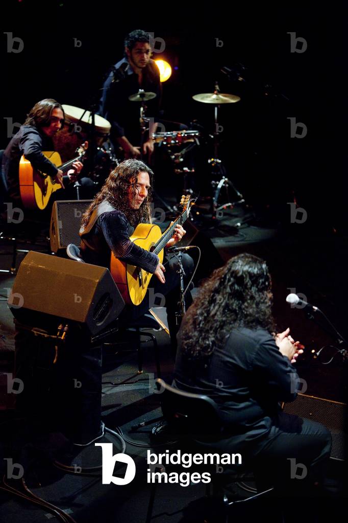 Tomatito Sextet with Tomatito on the guitar and Jose Maya on the dance.