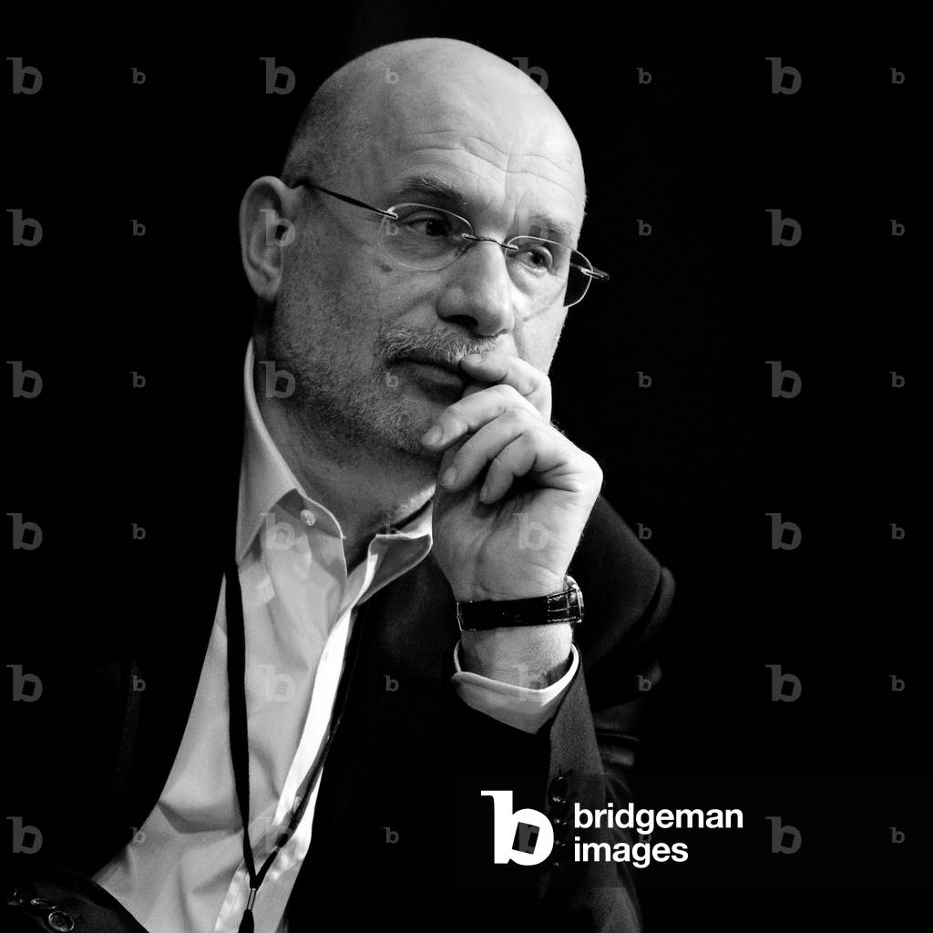 Portrait of the Russian writer Boris Akunin (Akunin). March 2012