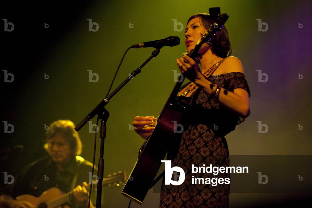 Concert of Alela Diane during the Days Off Festival, Salle Pleyel.