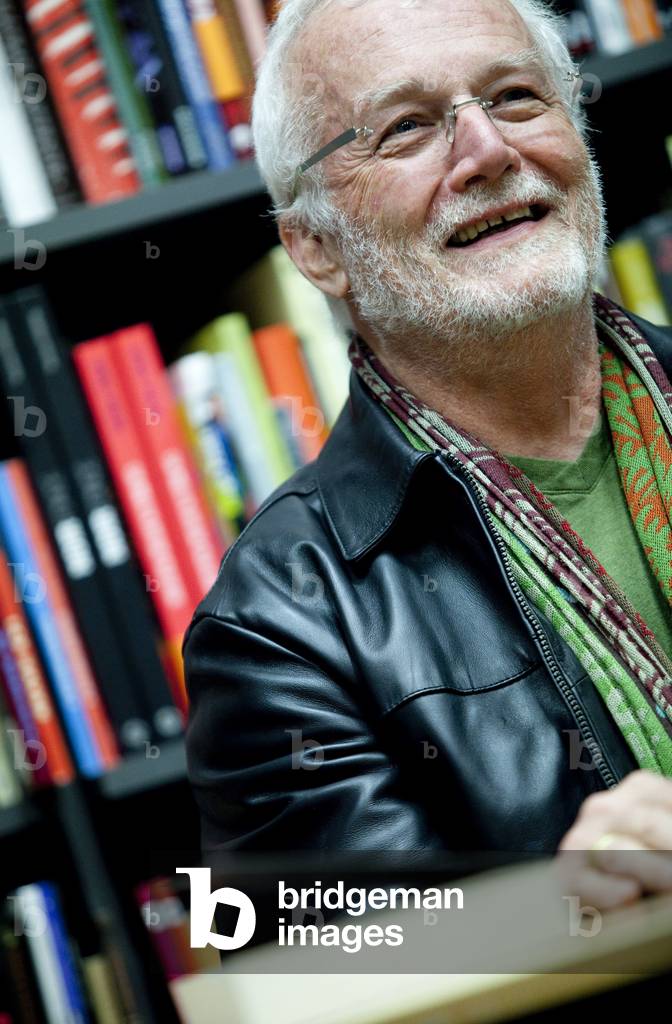 Portrait of American writer Russell Banks. March 2012