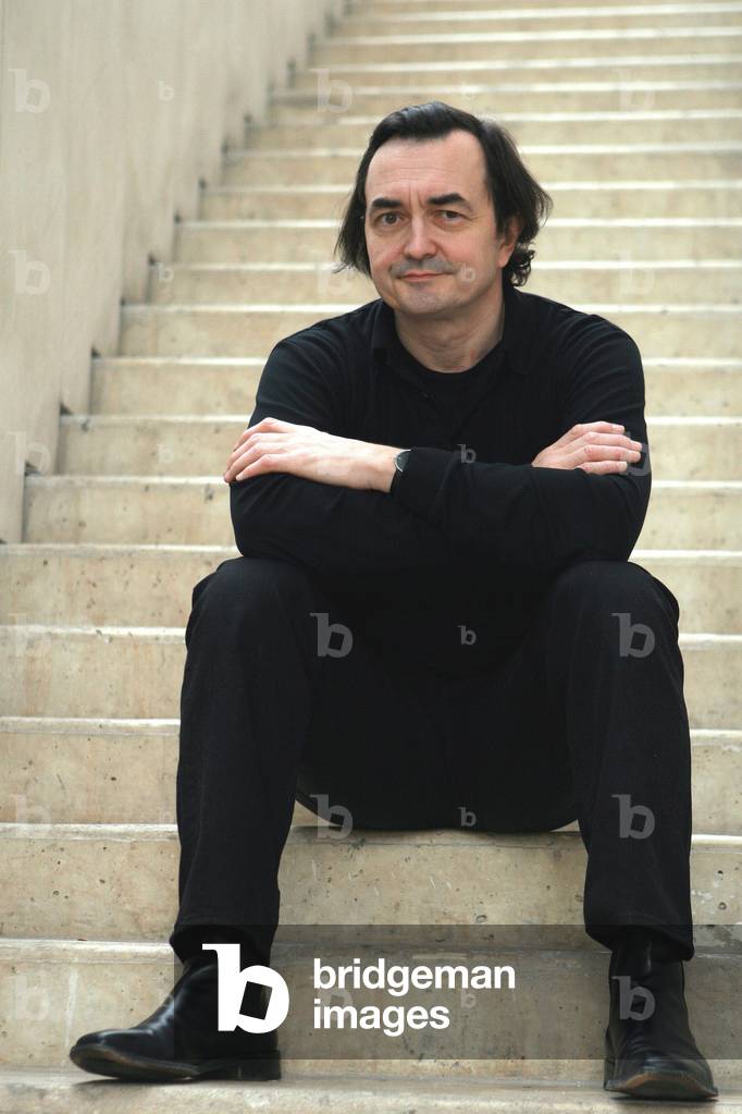 Portrait of Pierre Laurent Aimard (Pierre-Laurent Aimard), Cite de la Musique. Photography 2008 (23/03/08).