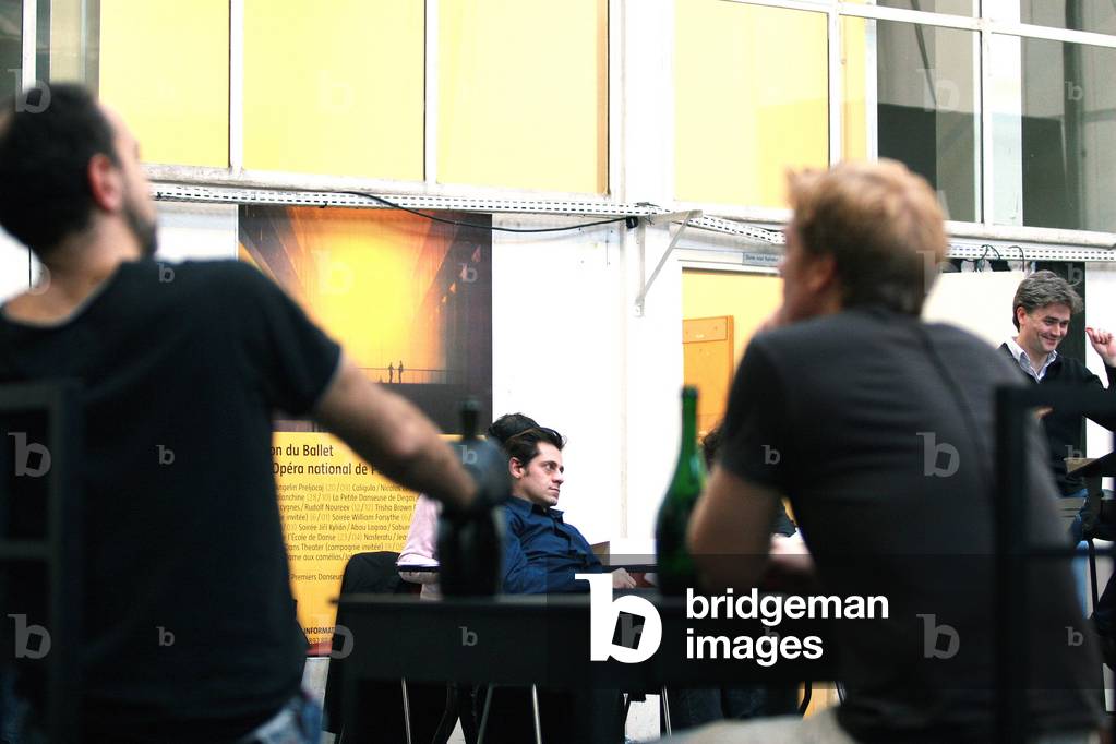 Les ateliers Berthiers (12/02/2008). Repetition of The Rake's Progress, opera by Igor Stravinsky at Opera Gernier, Frevrier 2008. Orchestre et choreurs de l'Opera de Paris directed by Edward Gardner and directed by Olivier Py. Photography