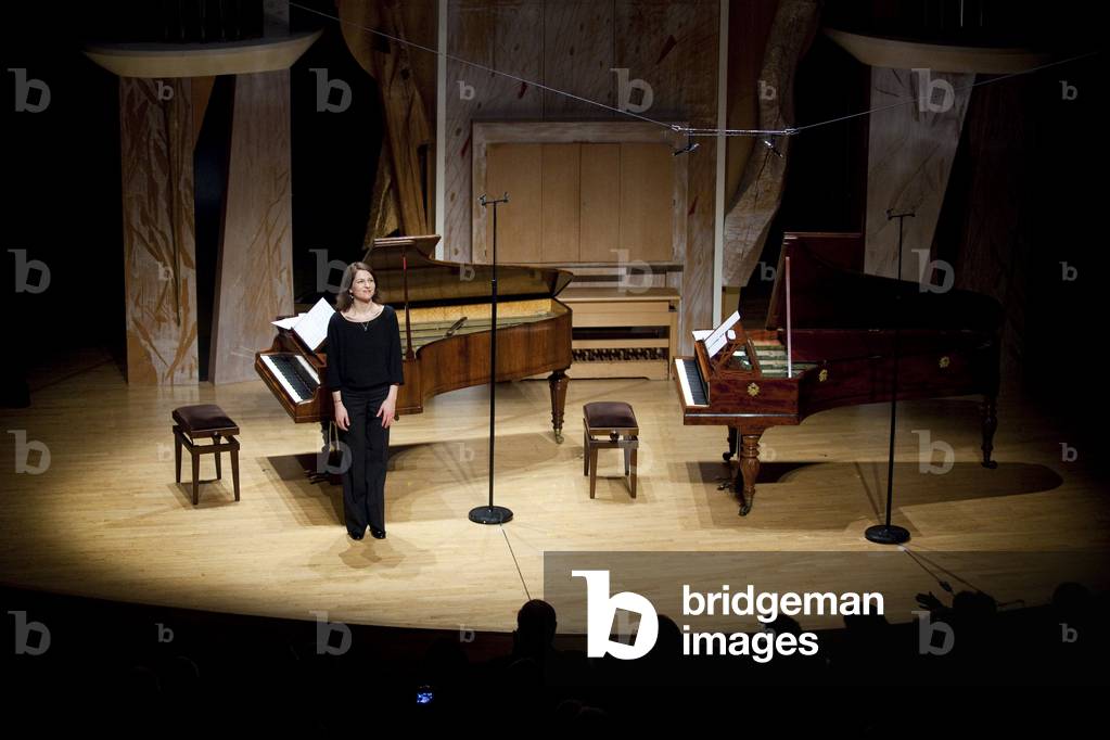 Vanessa Wagner, pianist. Cite de musique, Paris. Photography March 2010