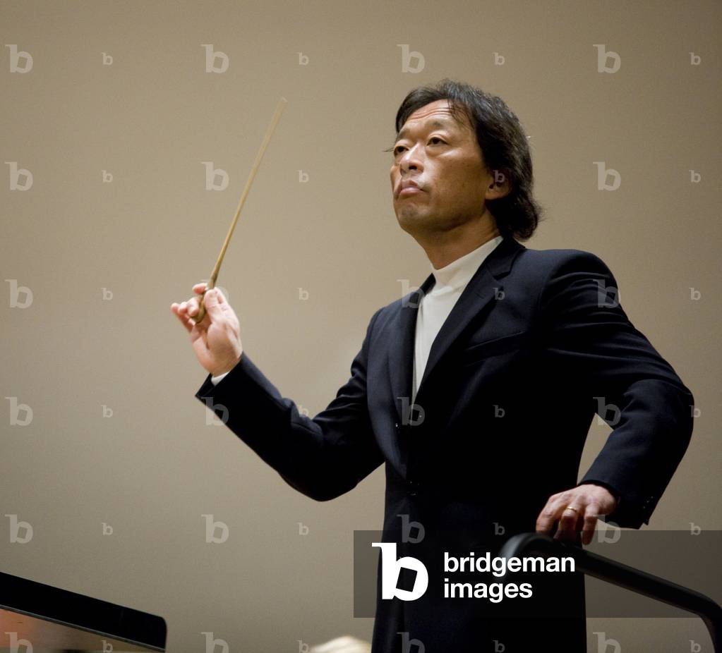 Orchestre philarmonique de radio france directed by Myung Whun Chung (Myung-Whun Chung), Paris. Photography 2009 (05/06/09).
