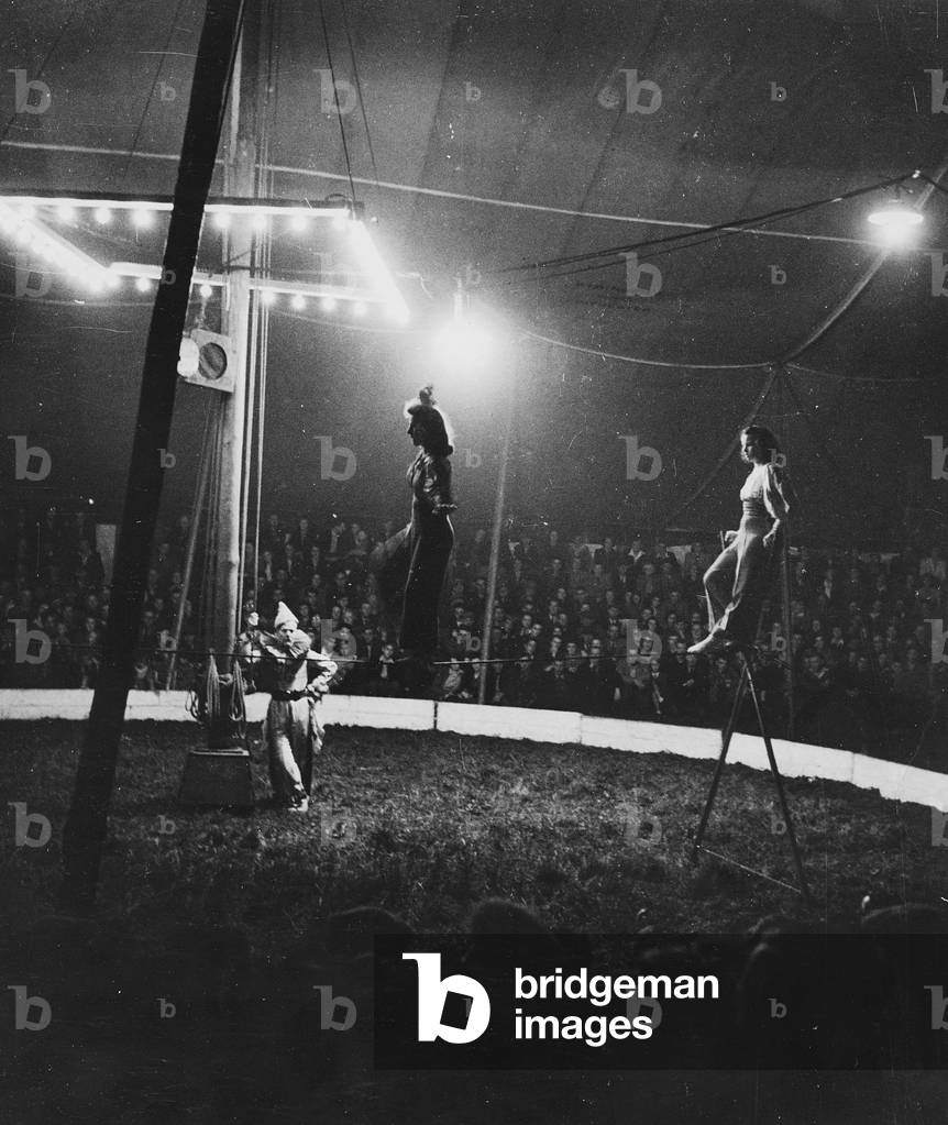 Duffy's Circus (b/w photo)