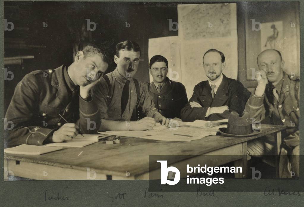 Tucker, Golt, Paris, Bull, Atkins, c.1916 (b/w photo)