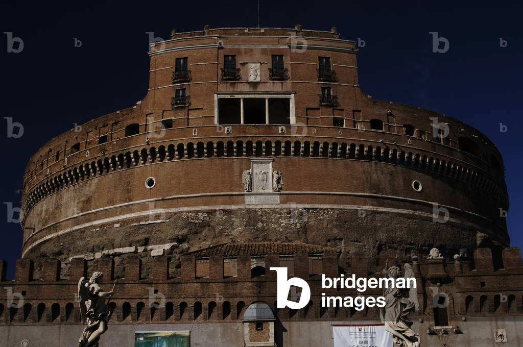 Mausoleum of emperor Hadrian or Castle Sant'Angelo. Rome.
