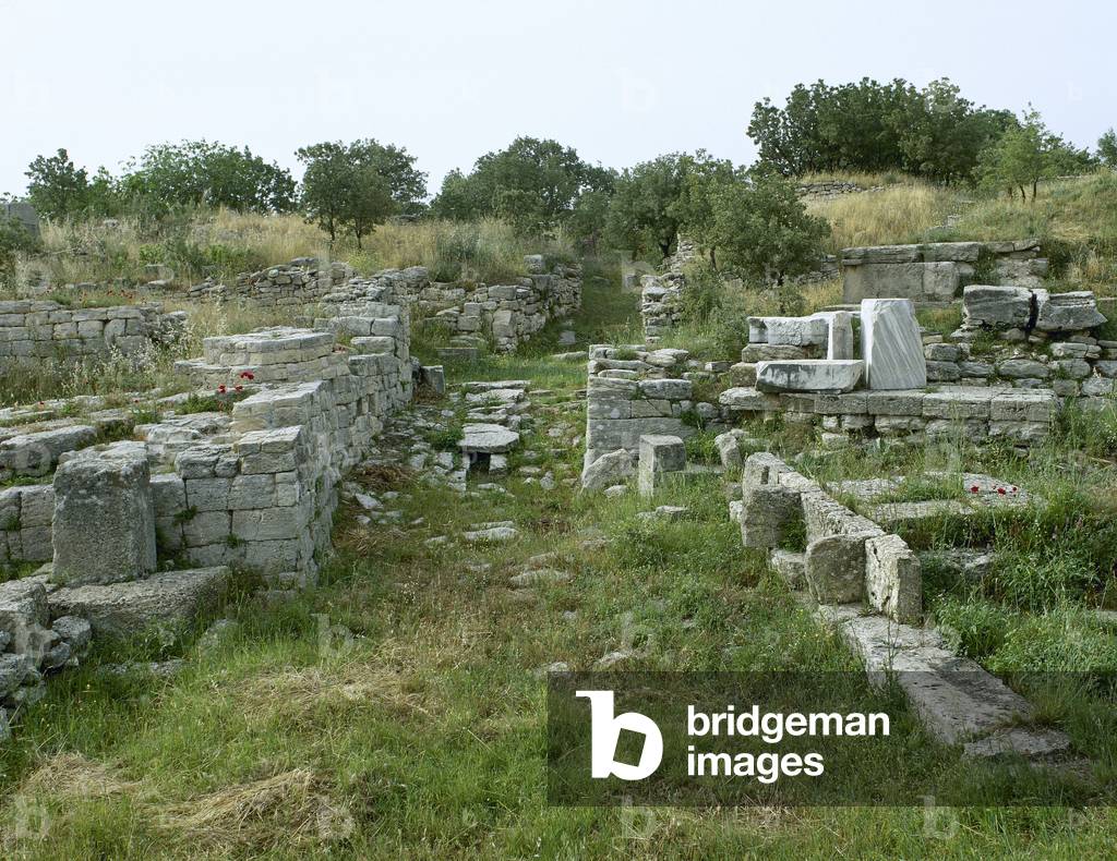 Troy, Troy VI stratum, (1900-1300 BC), Bronze Age, Ruins, Turkey (photo)
