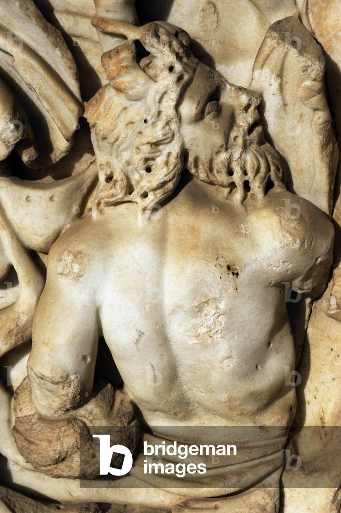Dionysus, from a Sarcophagus, 3rd century AD (marble)