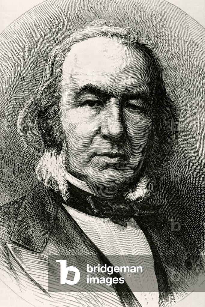 Claude Bernard (1813-1878). Engraving.