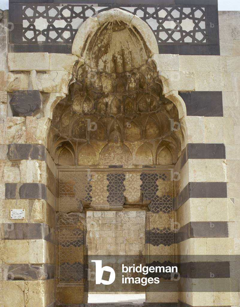Syria. Aleppo. Turkish bath or Haman. Detail. Entrance.