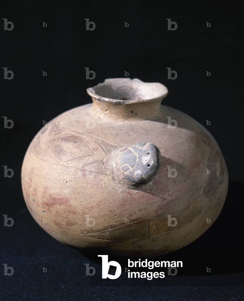 South America. Chorrera culture. Late Formtive indigenous culture (1300 BC-300 BC in Ecuador). Ceramic vessel.