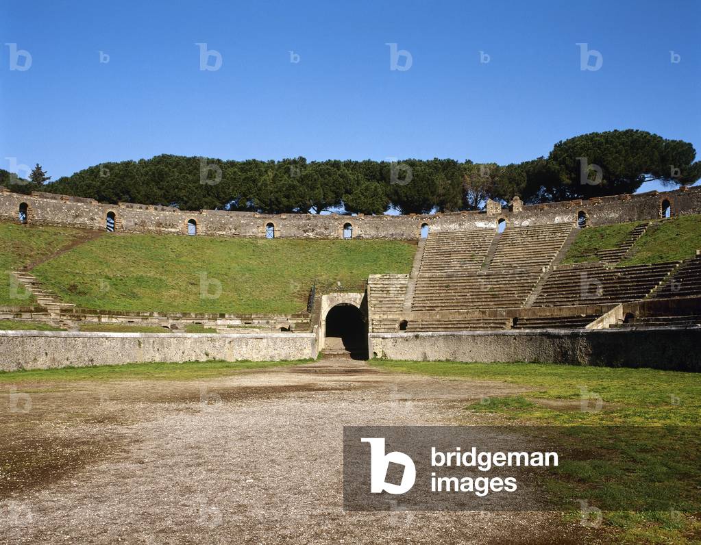 Amphitheater. Pompeii. Italy.