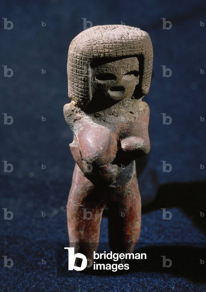 Valdivia culture. Ecuador. 3500 BC-1800 BC. Venus statuette.